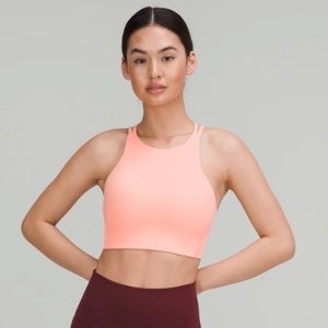 Lululemon Like a Cloud Bra High Neck Pink